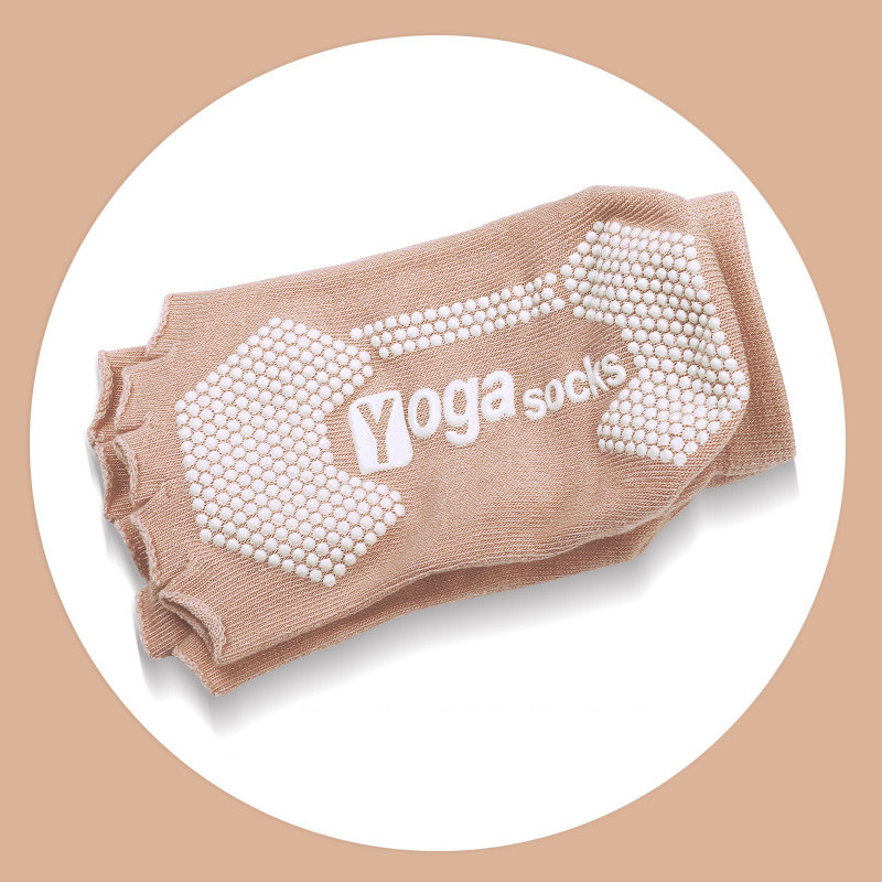 1pair Women Yoga Socks Anti-slip