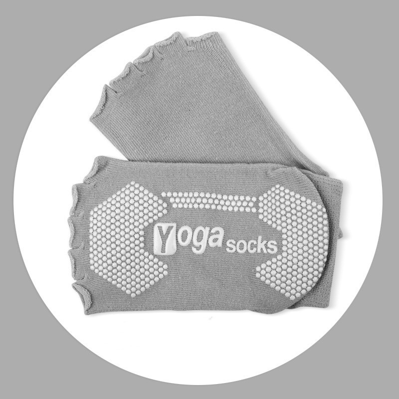 1pair Women Yoga Socks Anti-slip