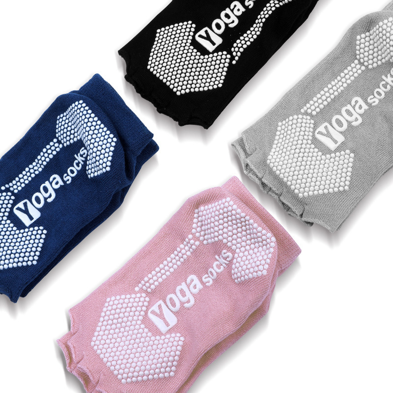 1pair Women Yoga Socks Anti-slip