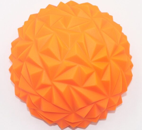 Hard hand holding thorn ball