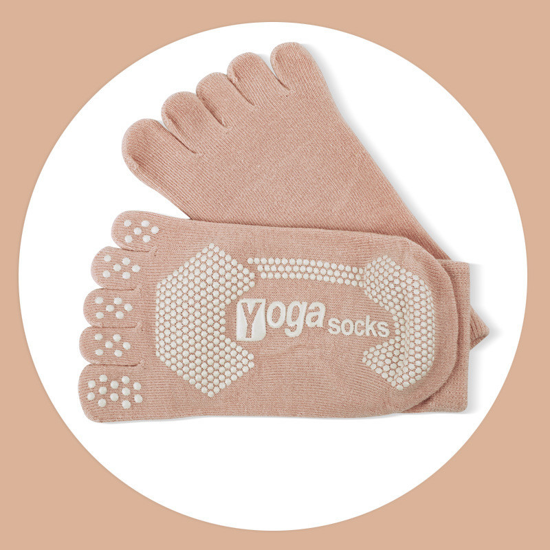 1pair Women Yoga Socks Anti-slip