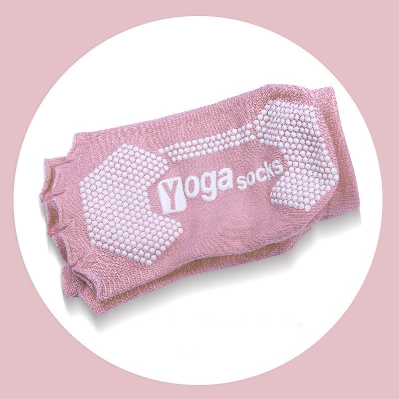 1pair Women Yoga Socks Anti-slip